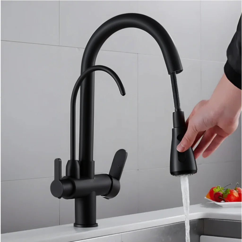 Pull Out Kitchen Tap Image