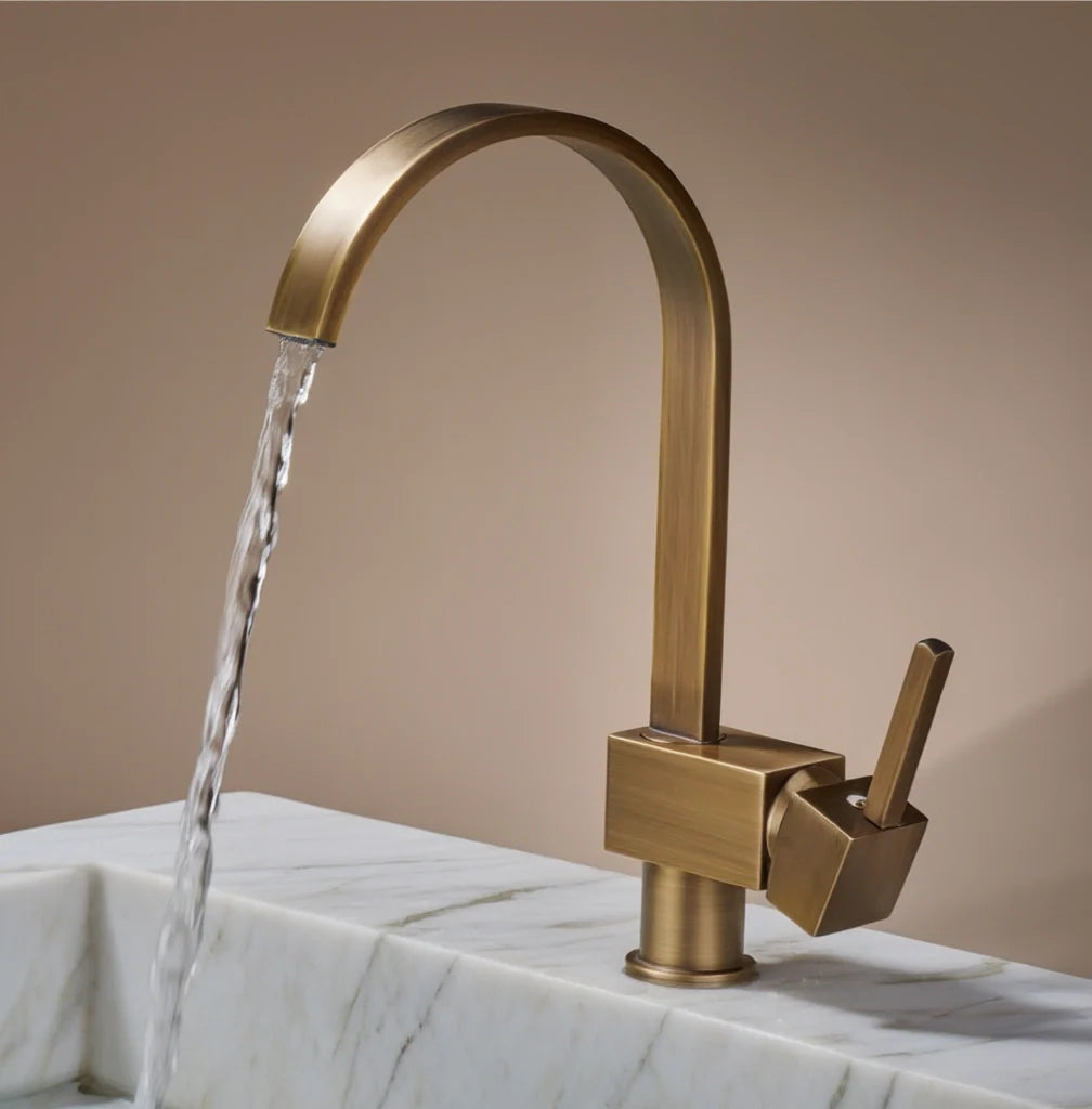 Goose Neck Kitchen Taps Image