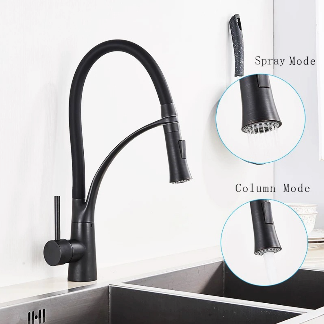 Stone - Pull Out Kitchen Tap - Spray Modes