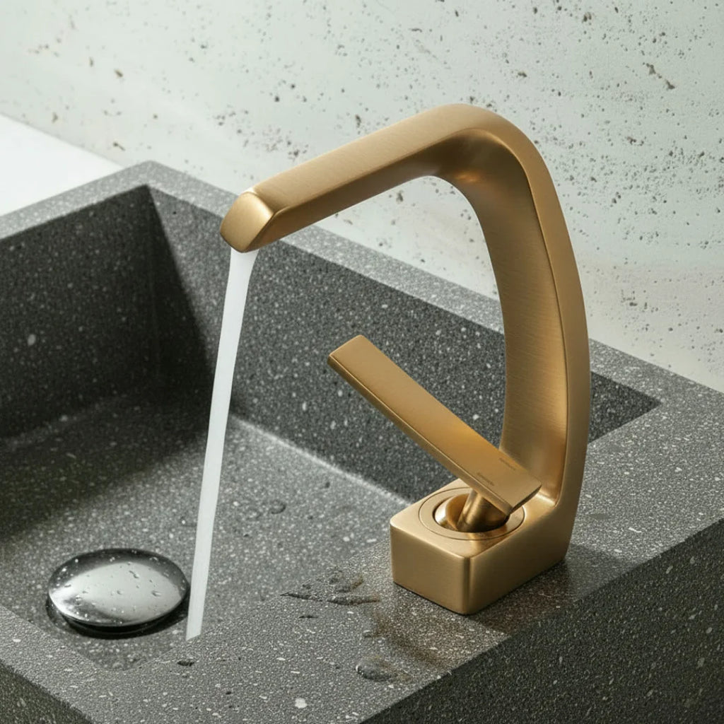 Coral - Waterfall Basin Tap
