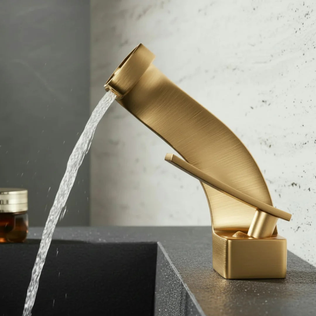 Coral - Waterfall Basin Tap