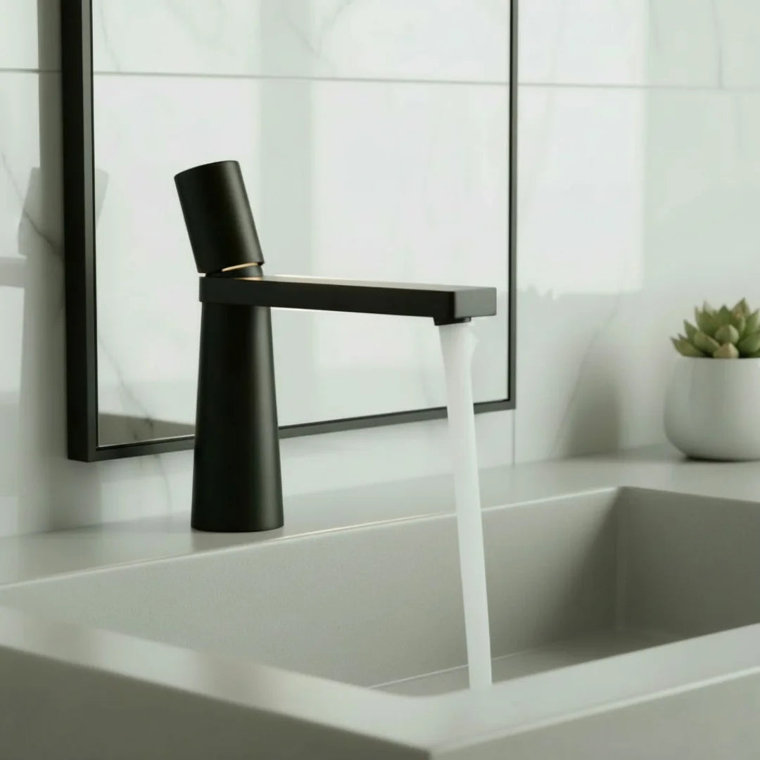 Linen Compact - Monobloc Basin Tap
