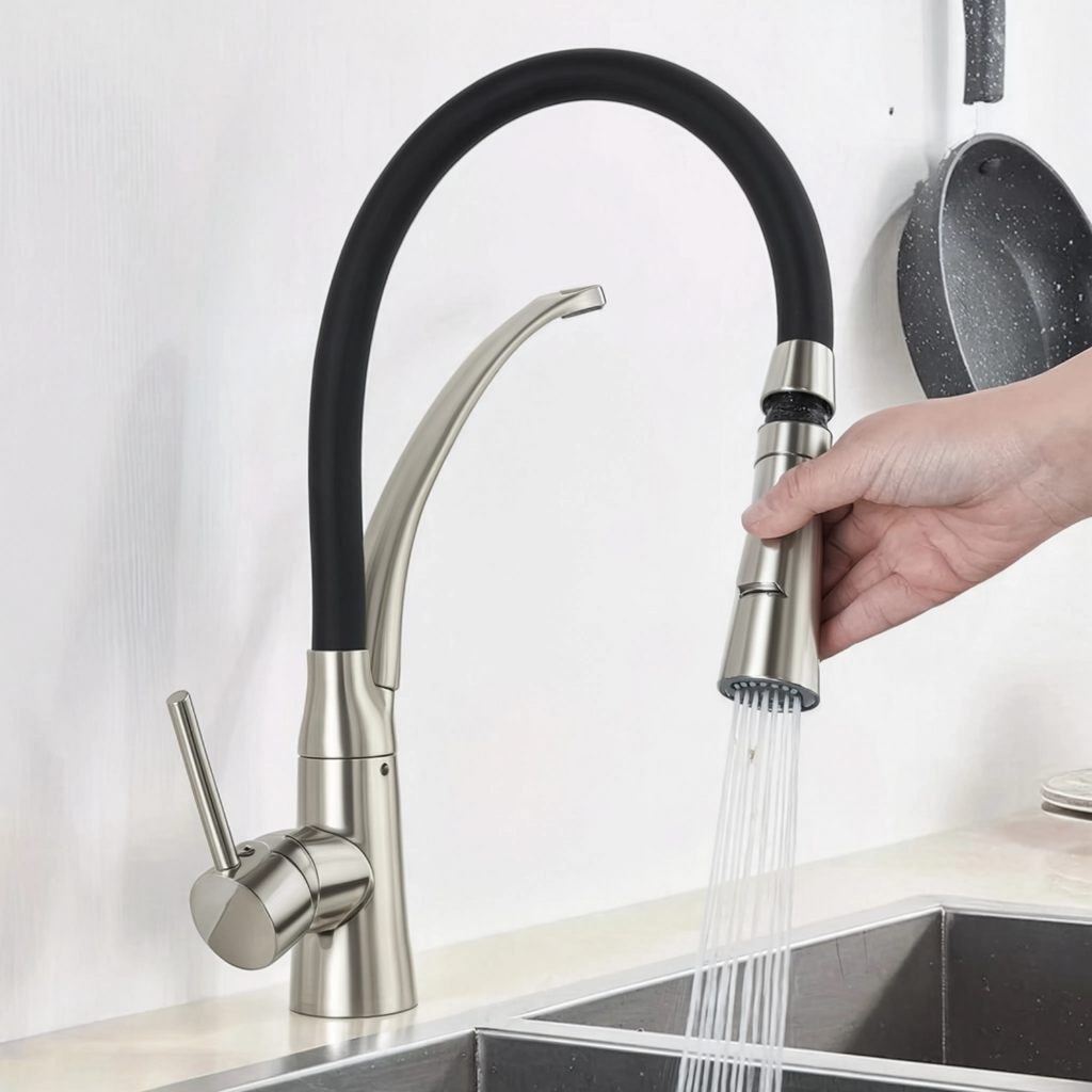 Stone - Pull Out Kitchen Tap - Spray Modes