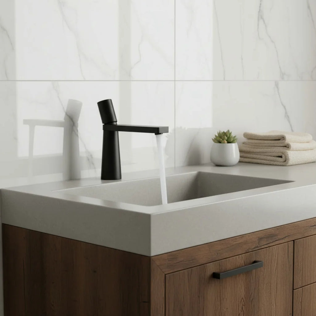 Linen Compact - Monobloc Basin Tap