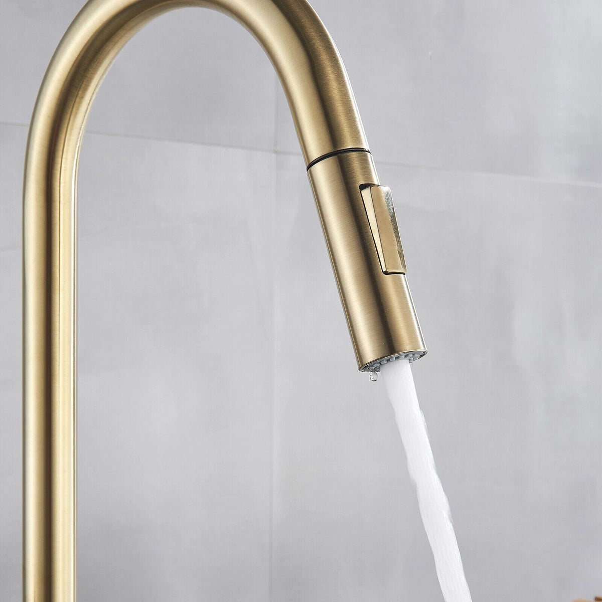 Apex - Pull Out Kitchen Tap - Smart Touch Control - Goose Neck - Spray Modes
