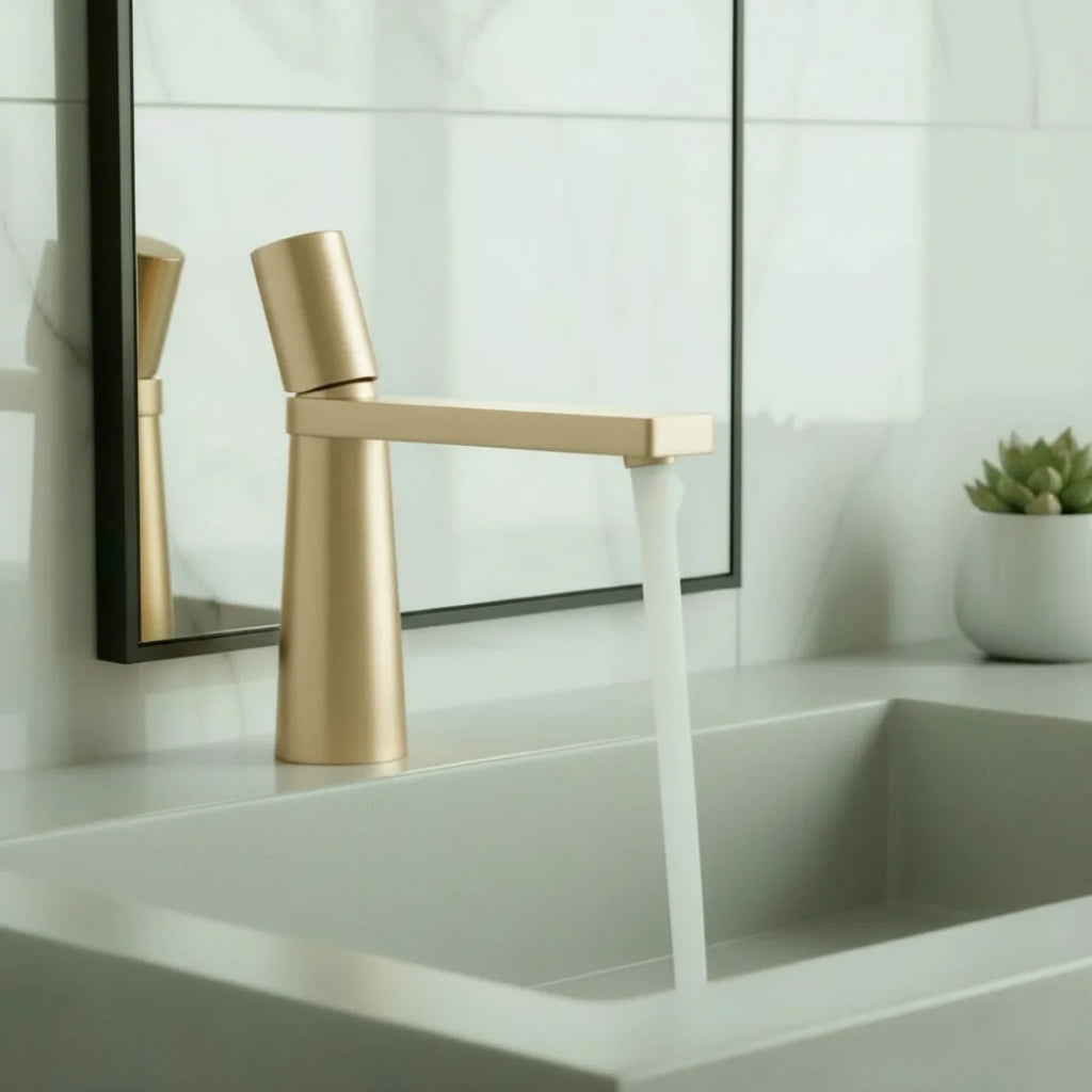 Linen Compact - Monobloc Basin Tap