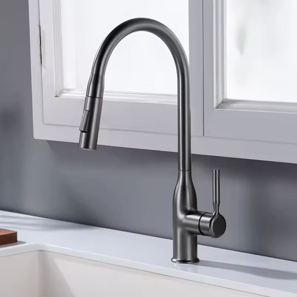 Glide - Pull Out Kitchen Tap - Spray Modes