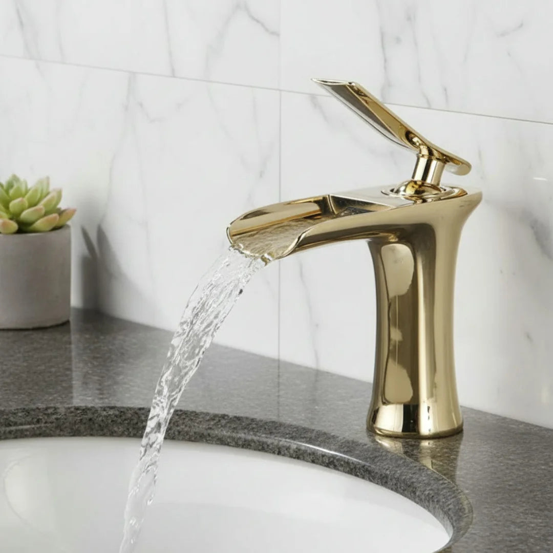 Cascade Compact - Waterfall Basin Tap