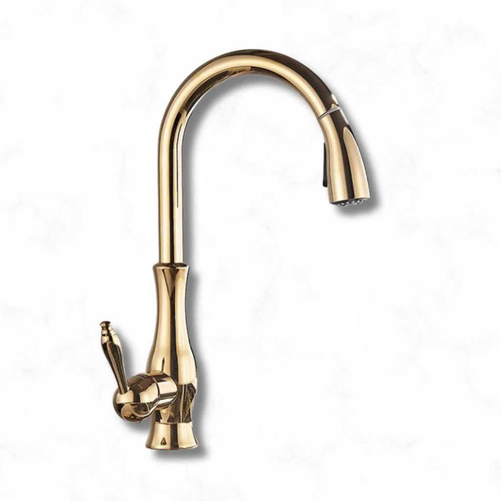 Gate - Pull Out Kitchen Tap - Goose Neck - Spray Modes
