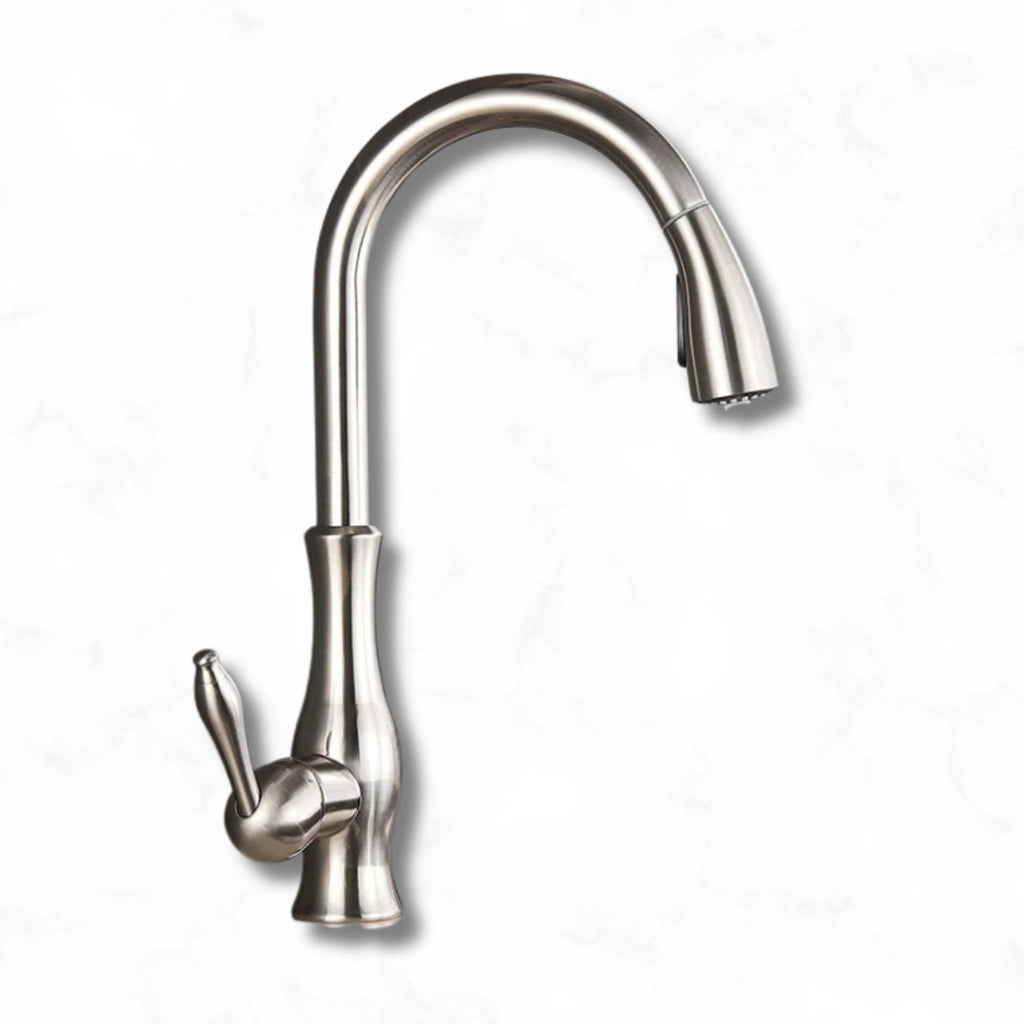 Gate - Pull Out Kitchen Tap - Goose Neck - Spray Modes