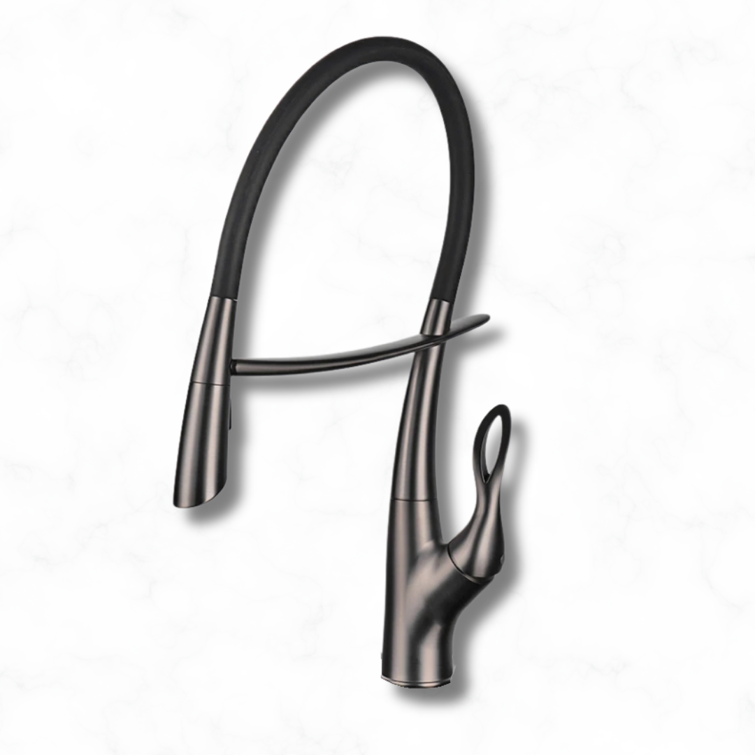 Orbit - Pull Out Kitchen Tap - Gun Metal - Smart Touch Control - Spray Modes