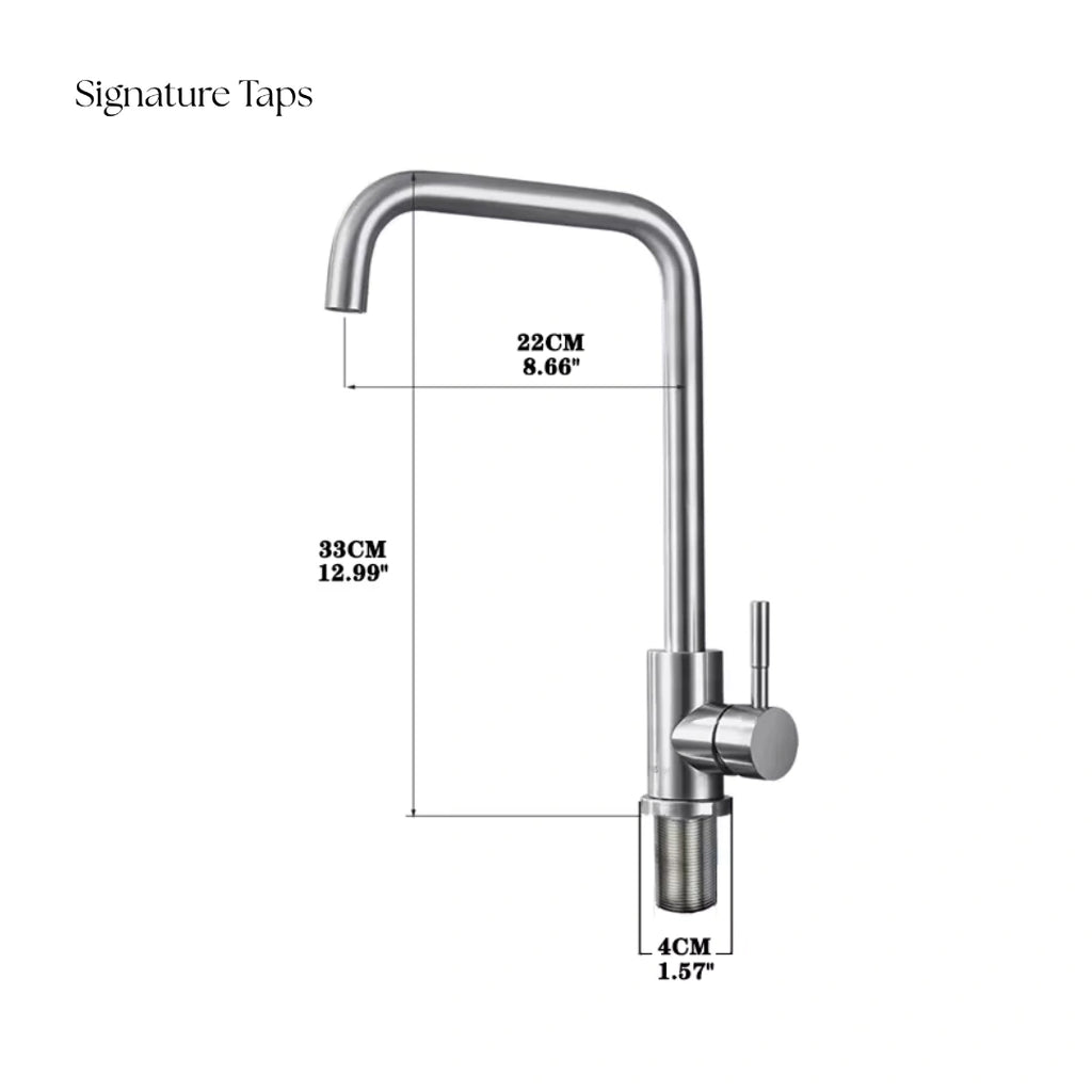 Arc - Kitchen Mixer Tap - Straight Neck